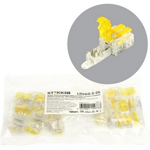 Изображение товара Зажим прокалывающий ответвительный 1,5-2,5 мм2 Stekker 49772