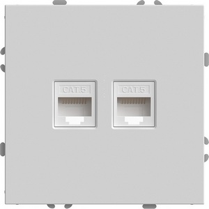 Изображение товара Розетка встраиваемая Ethernet RJ-45 (белый) Stekker Эмили 49874