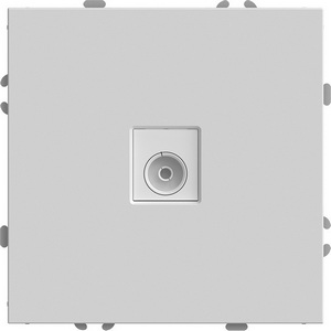 Изображение товара ТВ-розетка (белый фарфор, soft touch) Stekker Эмили 49875