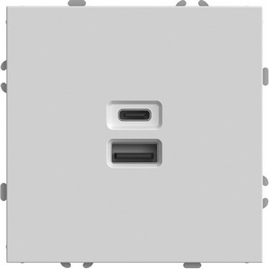 Изображение товара Розетка встраиваемая USB Type A+С (белый) Stekker Эмили 49879