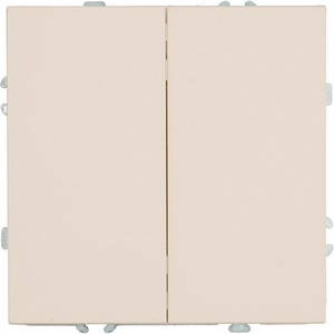 Изображение товара Переключатель двухклавишный (кашемир, soft touch) Stekker Эмили 49895