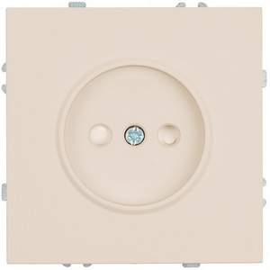 Изображение товара Розетка без заземления со шторками (кашемир, soft touch) Stekker Эмили 49902