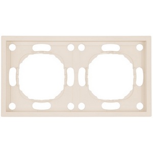 Изображение товара Рамка на 2 поста (кашемир, soft touch) Stekker Эмили 49911