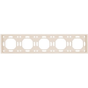 Изображение товара Рамка на 5 постов (кашемир, soft touch) Stekker Эмили 49914