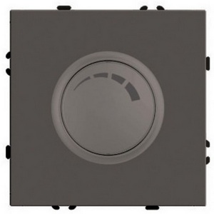 Изображение товара Диммер 250В 500W (антрацит, soft touch) Stekker Эмили 49920