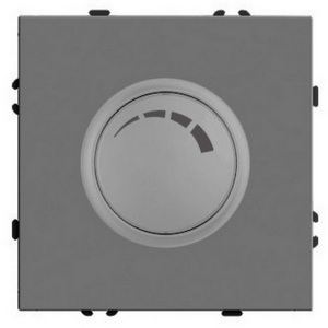 Изображение товара Диммер 250В 500W (платиново-серый, soft touch) Stekker Эмили 49946