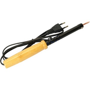 Изображение товара Паяльник с деревянной ручкой 30W Stekker 49983