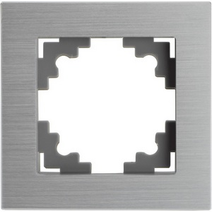 Изображение товара Рамка на 1 пост (серебро) Stekker Катрин 50011