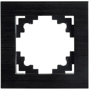 Изображение товара Рамка на 1 пост (черный) Stekker Катрин 50012