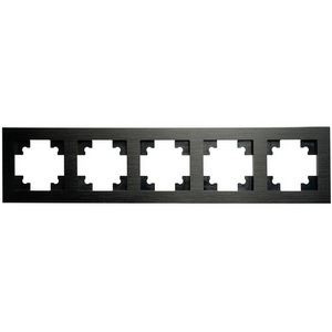 Изображение товара Рамка на 5 постов (черный) Stekker Катрин 50028
