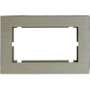 Изображение товара Рамка на 2 поста (серебро) Stekker Катрин 50031