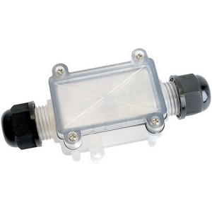 Изображение товара Распределительная коробка на 2 выхода (прозрачный) Stekker 50128