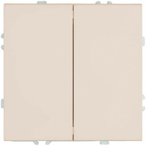 Изображение товара Переключатель двухклавишный перекрестный (кашемир, soft touch) Stekker Эмили 50165