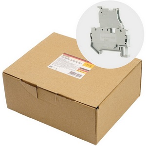 Изображение товара Зажим пружинный 2-х проводной проходной Stekker 50188