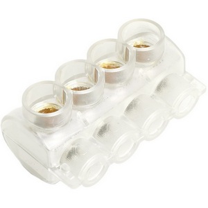 Изображение товара Клемма 4-х контактная Stekker 50215