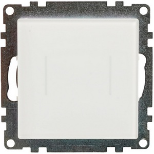 Изображение товара Выключатель сенсорный двухклавишный (белый) Stekker Катрин 50275