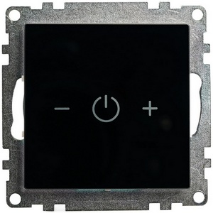 Изображение товара Выключатель диммирующий сенсорный 250В 150W (черный) Stekker Катрин 50277