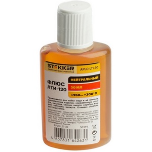 Изображение товара Флюс нейтральный 30 мл. Stekker 50319