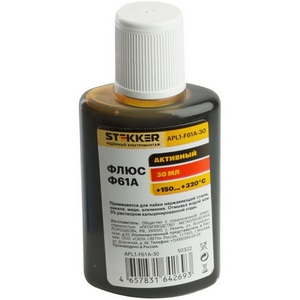 Изображение товара Флюс активный 30 мл. Stekker 50322