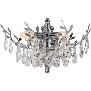 Изображение товара Настенный светильник хрустальный Stilfort Sofia 1031/09/02W листья с подвесками