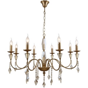 Изображение товара Подвесная люстра хрусталь Stilfort Grace 1053/05/08P подсвечник с подвесками