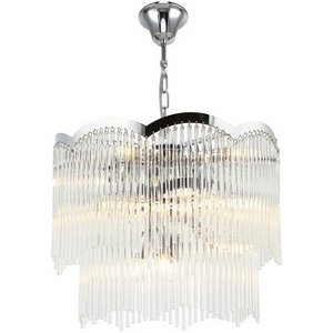 Изображение товара Люстра подвесная длиной 50 см хрустальная Stilfort Seauty 2121/09/12P