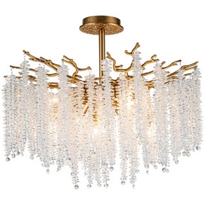 Изображение товара Потолочная люстра хрустальная на штанге Stilfort Eiva 2167/05/08C