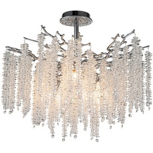 Изображение товара Потолочная люстра хрустальная на штанге Stilfort Eiva 2167/09/08C