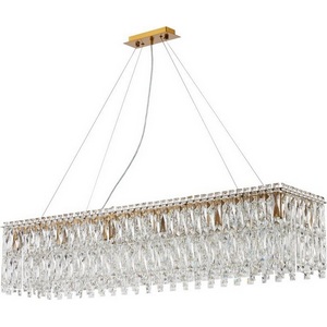 Изображение товара Подвесная люстра хрустальная Stilfort Santorini 2173/05/12PL с подвесками