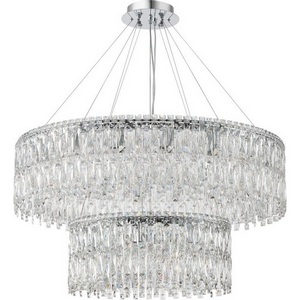 Изображение товара Подвесная люстра хрустальная Stilfort Santorini 2173/09/26P с подвесками
