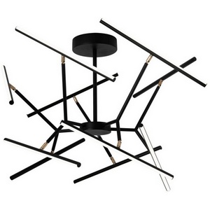 Изображение товара Потолочная люстра светодиодная с пультом и регулировкой цветовой температуры Stilfort Galactica 4001/02/10P