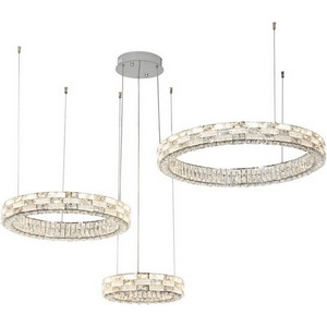 Изображение товара Подвесной хрустальный светильник с ПДУ светодиодный Stilfort Gabbana 4014/09/03P кольцо