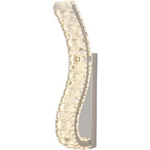 Изображение товара Настенный светильник хрусталь светодиодный с ПДУ Stilfort Spayd 4021/09/01W