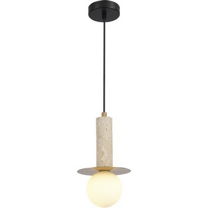Изображение товара Подвесной светильник ST Luce Earthy SL1194.303.01 латунь/белый G9 1*5W 4000K EARTHY в форме шара