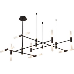 Изображение товара Потолочная люстра ST Luce SL1216.403.16 Черный/Белый G9 16*5W 4000K