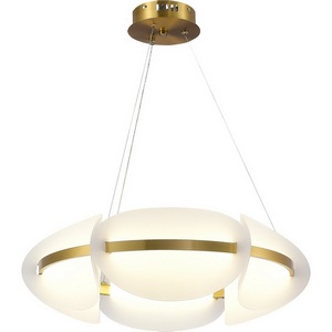 Изображение товара Подвесная люстра ST Luce Etoile SL1304.203.45 Золотистый/Белый LED 1*45W 3000K
