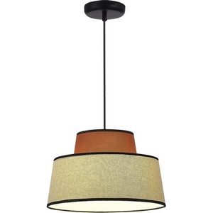 Изображение товара Подвесной светильник ST Luce Jackie SL1354.423.01 Черный/Кирпичный,Бежевый, Черный E27 1*40W