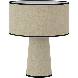 Изображение товара Настольная лампа ST Luce Jackie SL1354.504.01 Бежевый/Бежевый, Черный E27 1*40W