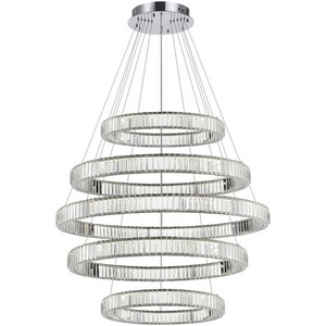 Изображение товара Люстра led подвесная с хромированной арматурой хрустальная ST Luce Tivoli SL1622.103.05