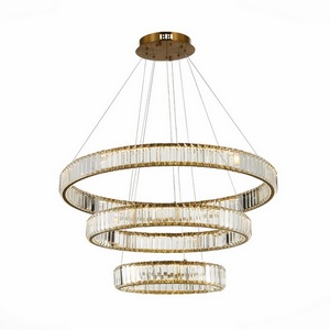 Изображение товара Подвесная люстра хрустальная светодиодная ST Luce Tivoli SL1622.303.03 кольцо