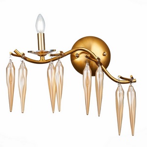 Изображение товара Бра ST Luce Siena SL1653.201.01 в виде свечи с подвесками