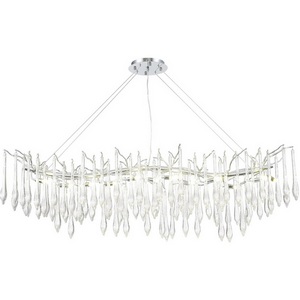 Изображение товара Подвесной светильник ST Luce Teardrops SL1660.113.12 Хром/Хром, Прозрачный G9 12*5W 4000K