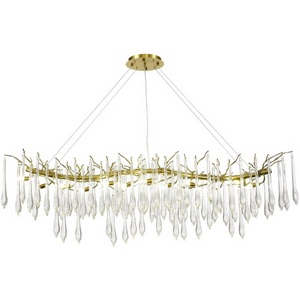 Изображение товара Подвесной светильник ST Luce Teardrops SL1660.213.12 Шампань/Шампань, Прозрачный G9 12*5W 4000K