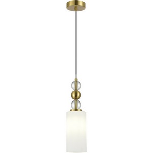 Изображение товара Подвесной свтильник ST Luce SL2003 SL2003.303.01 латунь/белый E27 1*40W