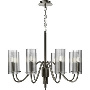 Изображение товара Подвесная люстра ST Luce SL2005 SL2005.103.08 никиль/прозрачный E14 8*40W