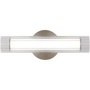 Изображение товара Настенный светильник светодиодный Никель/Белый Прозрачный LED 1*7W 3000K/4000K ST Luce Enfys SL2010.121.01