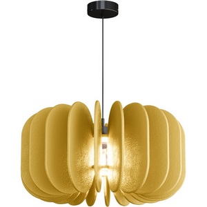 Изображение товара Подвесной светильник ST Luce Sentito SL3004.413.01 Черный/Желтый E27 1*60W