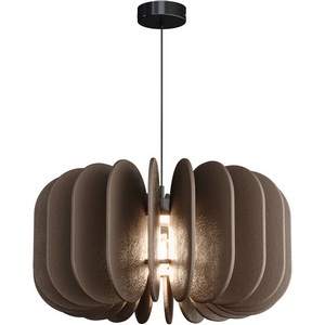 Изображение товара Подвесной светильник ST Luce Sentito SL3004.423.01 Черный/Серый E27 1*60W