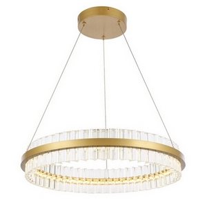 Изображение товара Подвесной светильник светодиодный хрустальный ST Luce Cherio SL383.213.01 кольцо
