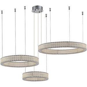 Изображение товара Подвесной светильник ST Luce Latozzo SL6008.113.03 Хром/Хром LED 3*95W 3000K